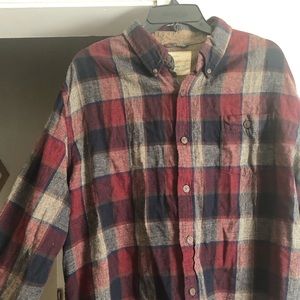 Red & blue plaid shirt
